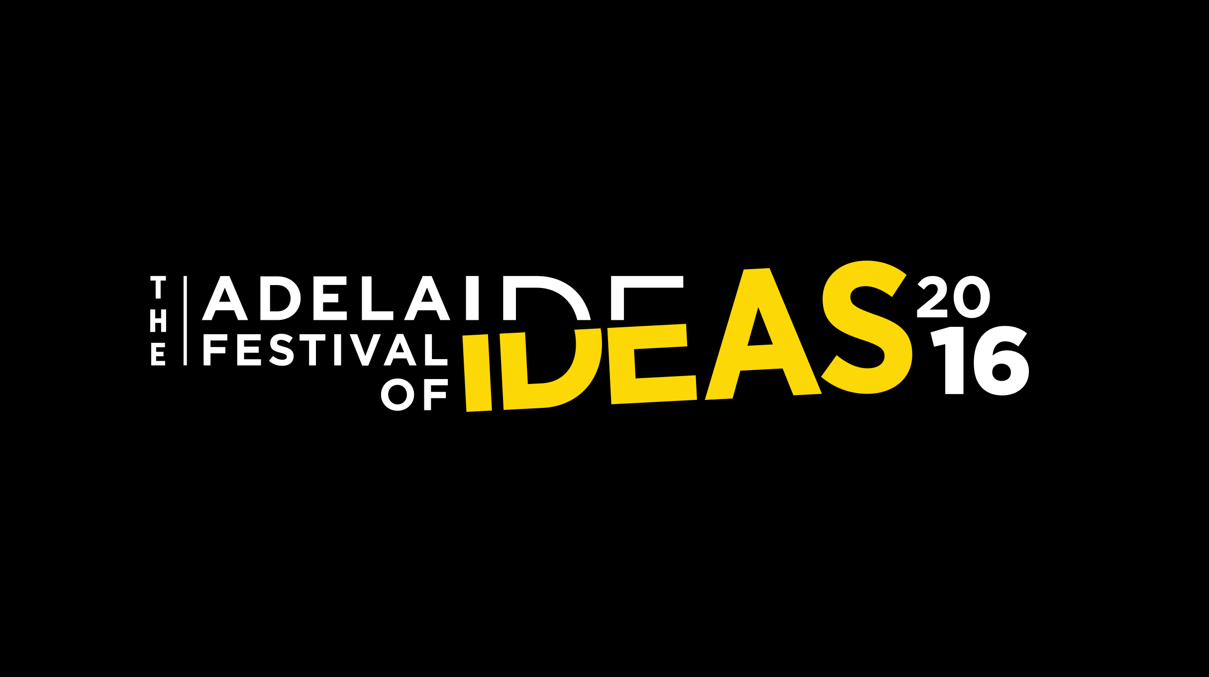 Adelaide Festival of Ideas 2016 logo