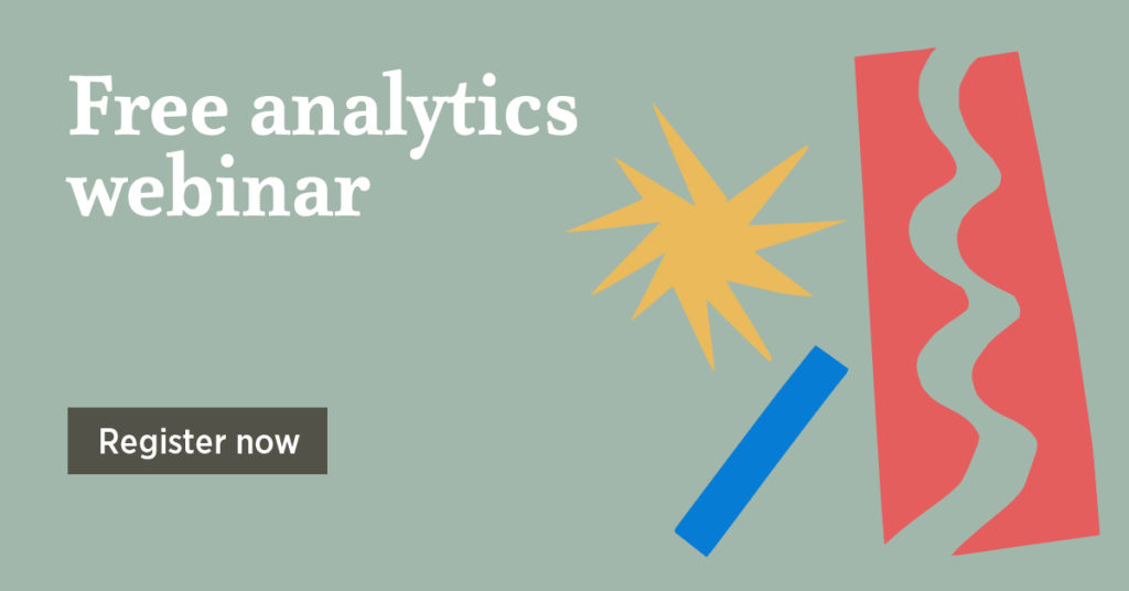 Free analytics webinar - Register now