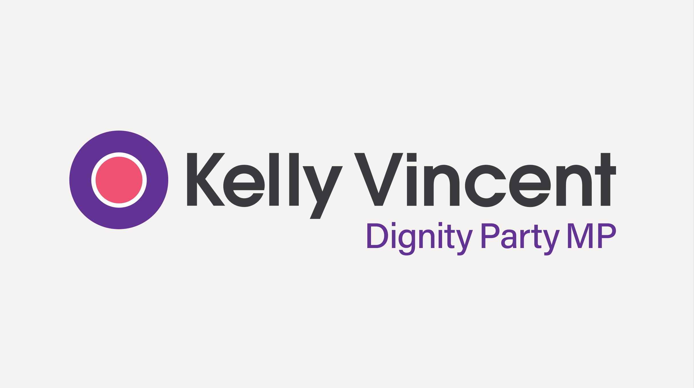 Dignity Party - Hon. Kelly Vincent brand