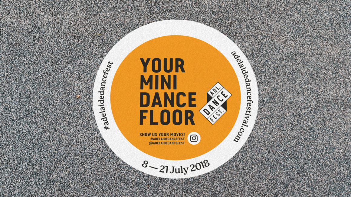 Adelaide Dance Festival - Floor decal