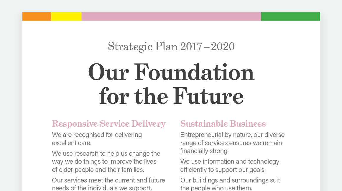 Helping Hand - poster detail - Our foundation for the future