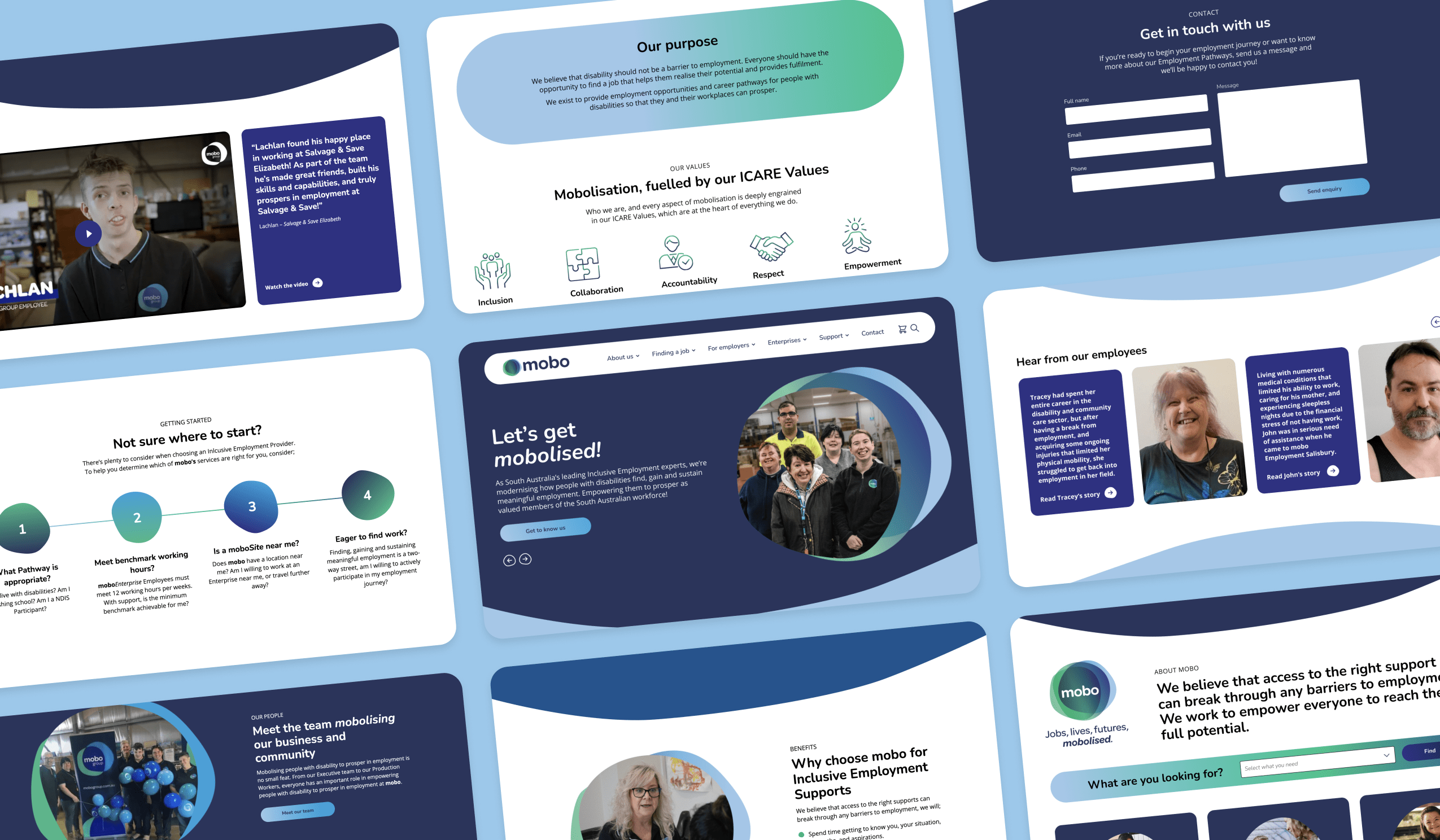 mobo website designs