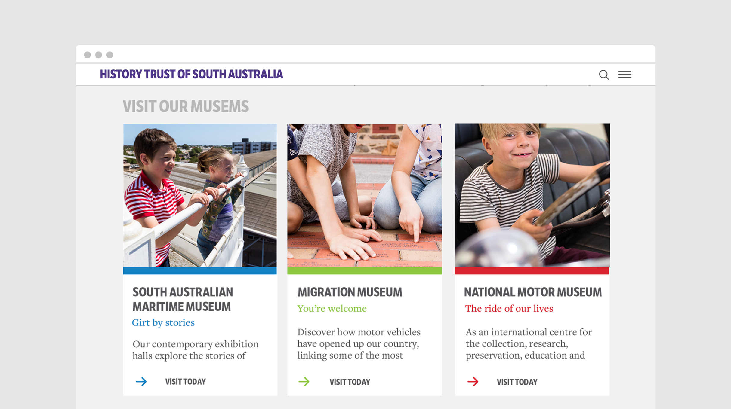 History Trust of South Australia - Website - Visit our museums