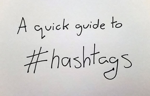 Hand written: A quick guide to #hashtags