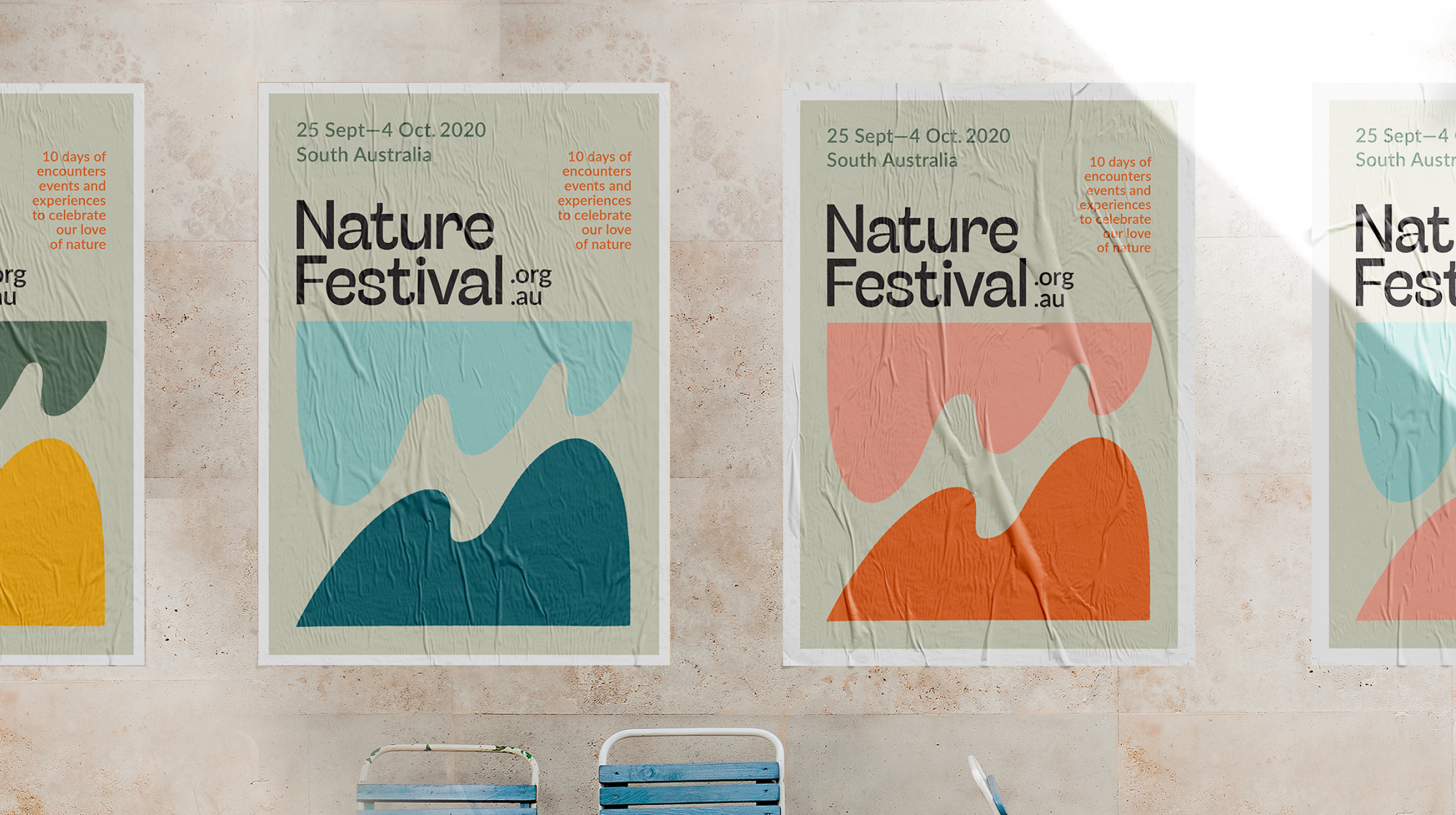 Nature Festival posters mockup