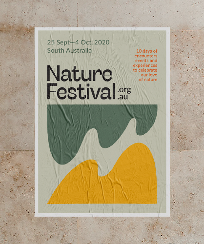 Nature Festival poster mockup