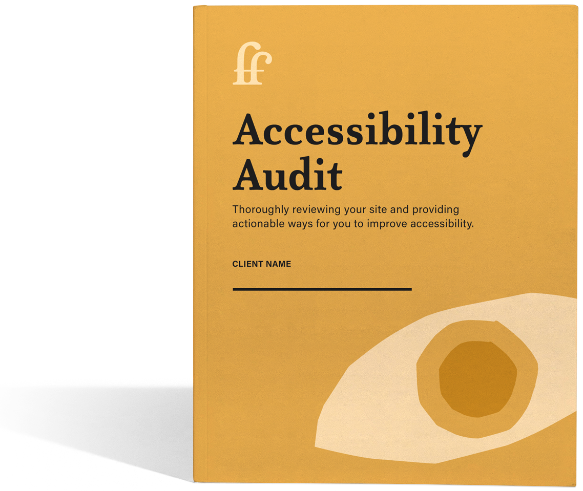 Accessibility audit document example