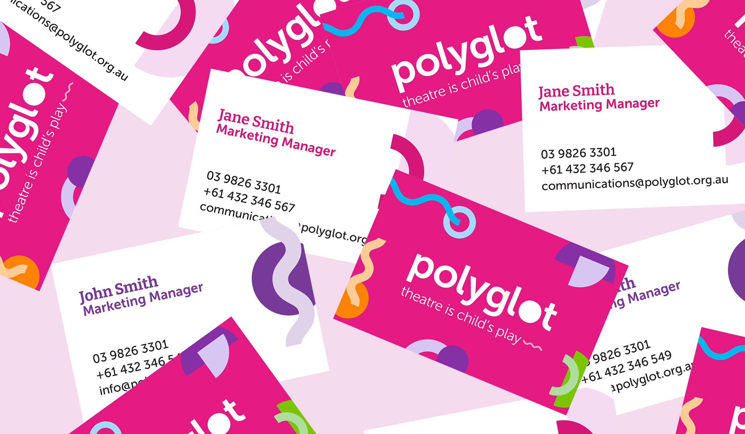 polyglot business cards